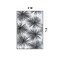 World Rug Gallery Floral Tropical Reversible Recycled Plastic 3' X 5' Black Outdoor Rug 6075BLACK3X5 - alternate 6